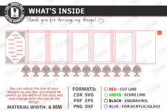 Cross Stitch Organizers Laser Cut Bundle | Sewing Craft SVG Product Image 16