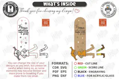Funny Legs Bookmark Laser Cut | Girl Wooden Bookmarks Laser Product Image 3