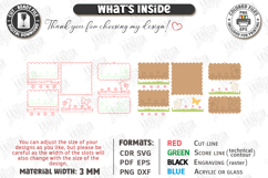 Personalised Easter Egg Bunny Basket Laser Cut | Treat Boxes Product Image 3