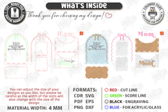 Mother's Day Flower Holders Laser Cut Bundle | Gift Baskets Product Image 11