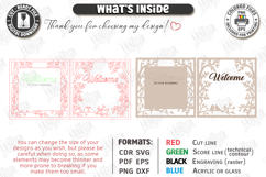 Wedding Welcome Signs Laser Bundle | Wedding Reception Decor Product Image 16