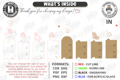 Kids Growth Chart Rulers Laser Cut Bundle | Height Trackers Product Image 7