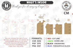 Kids Growth Chart Ruler Laser Cut | Height Tracker | Nursery Product Image 2