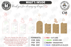 Kids Growth Chart Rulers Laser Cut Bundle | Height Trackers Product Image 12