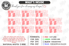 Wood Bouquet Laser Bundle| Eternal Flowers | Composite Model Product Image 7