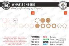 Wedding Ring Box Laser Cut | Jewelry Box | Wedding Day SVG Product Image 3