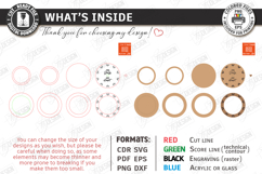 Wedding Ring Box Laser Cut | Jewelry Box | Wedding Day SVG Product Image 2