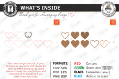 Wedding Ring Box Laser Cut | Jewelry Box | Wedding Day SVG Product Image 3