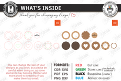 Wedding Ring Box Laser Cut | Jewelry Box | Wedding Day SVG Product Image 2