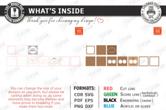 Wedding Ring Box Laser Cut | Jewelry Box | Wedding Day SVG Product Image 3