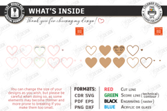 Wedding Ring Box Laser Cut | Jewelry Box | Wedding Day SVG Product Image 3