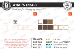 Wedding Ring Box Laser Cut | Jewelry Box | Wedding Day SVG Product Image 3