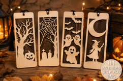 Halloween Bookmark Laser Cut SVG Product Image 1