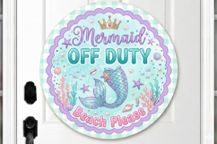 Summer Round Sign Sublimation Design Product Image 2
