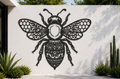Laser Cut Bee Wall Decor SVG Product Image 1