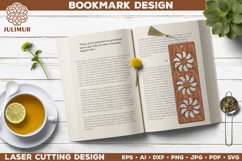 Paper Cut Bookmarks SVG | Laser Cut Bookmarks Product Image 1