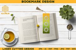 Paper Cut Bookmarks SVG | Laser Cut Bookmarks Product Image 2