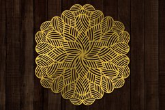 Lasercut Mandala SVG, Flower Mandala Cut File, Mandala SVG Product Image 2