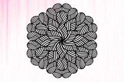 Lasercut Mandala SVG, Flower Mandala Cut File, Mandala SVG Product Image 3
