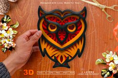 laser cut owl