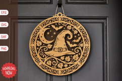 Witch Hat Ornament SVG Product Image 1