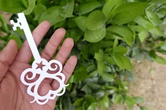 laser cutting key