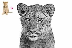 Laser Paint line art Vector Tracing Product Image 7