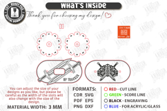 DND Health Point Tracker Laser Cut | HP Tracker Glowforge Product Image 3