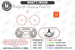 DND Health Point Tracker Laser Cut | HP Tracker Glowforge Product Image 3