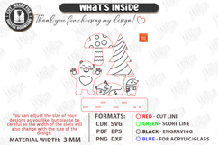 Coloring Montessori Toy for Kids Laser Cut | Paintable SVG Product Image 3