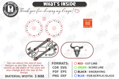 DND Health Point Trackers Laser Cut | HP Tracker Glowforge Product Image 11