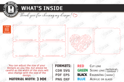 Valentine&#039;s Day Gift Boxes Laser Cut Bundle|Candy Boxes SVG Product Image 5