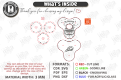 DND Health Point Tracker Laser Cut | HP Tracker Glowforge Product Image 3