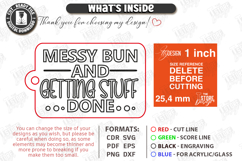 Sarcastic Keychains Laser Cut Bundle | Funny Snarky Keyrings Product Image 10