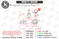 Coloring Montessori Toys for Kids Laser Cut Bundle SVG | CNC Product Image 11