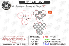 DND Health Point Tracker Laser Cut | HP Tracker Glowforge Product Image 3