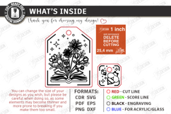 Tea Bag Bookmark Laser Cut | Reading Accessories | Glowforge Product Image 3