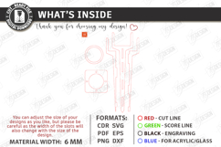 Outdoor Beer Picnic Table Laser Cut | Portable Drinks Holder Product Image 18