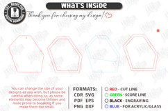 Modern Wall Planters Laser Cut Bundle | Geometric Wall Vase Product Image 3