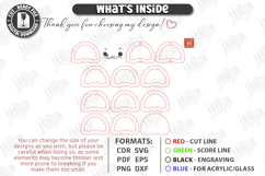 Personalized Wedding Ring Box Laser Cut Bundle | Mr and Mrs Product Image 3