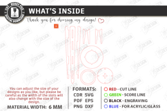 Outdoor Beer Picnic Table Laser Cut | Portable Drinks Holder Product Image 19