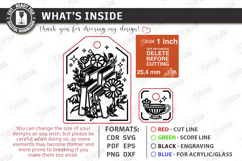 Tea Bag Bookmarks Laser Cut Bundle | Reading Accessories SVG Product Image 5