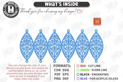 3D Paper Christmas Ornament Paper Cut | Filigree Papercraft Product Image 3