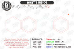 Modern Wall Planters Laser Cut Bundle | Geometric Wall Vase Product Image 7