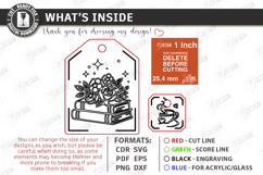 Tea Bag Bookmark Laser Cut | Reading Accessories | Glowforge Product Image 3