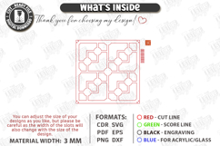 Decorative Wall Panel Laser Cut Bundle | Abstract Geometric Product Image 13