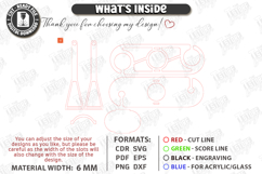 Portable Wine Picnic Table Laser Cut | Outdoor Trays | CNC Product Image 3