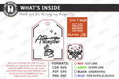 Tea Bag Bookmark Laser Cut | Reading Accessories | Glowforge Product Image 3