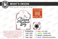 Tea Bag Bookmark Laser Cut | Reading Accessories | Glowforge Product Image 3