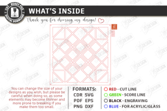 Decorative Panel Laser Cut | Wall Art | Home Decor | Pattern Product Image 3